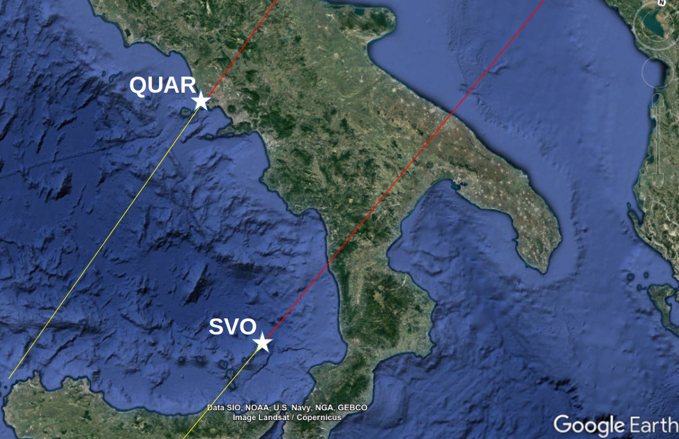 Mappa fronti d'onda