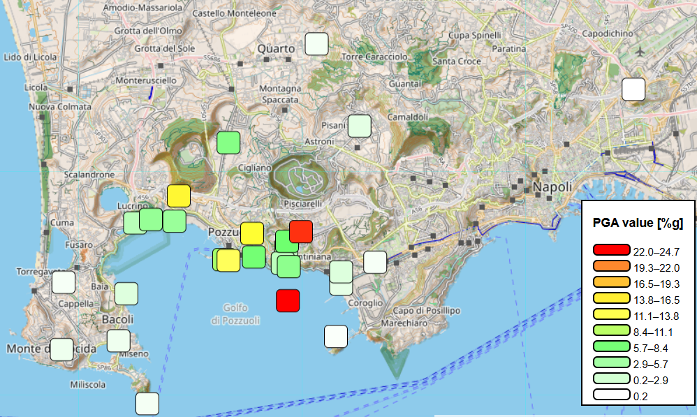 CF shakemap EQ 3.9 15.03.2025 13.32