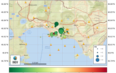 Sciame sismico ai Campi Flegrei del 20 maggio 2024 - Fine Sciame