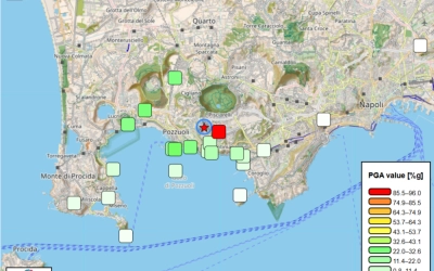 Il terremoto di magnitudo Md 4.7 del 31 luglio 2026: cosa ci racconta la rete accelerometrica urbana dei Campi Flegrei