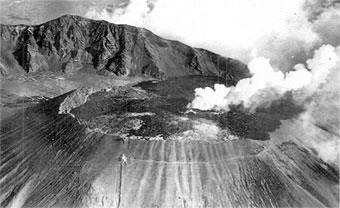 Cratere del Vesuvio prima del 1944